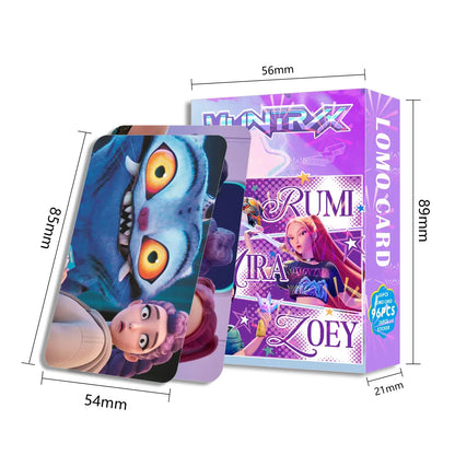 96pcs/Box K-POP Demon Hunter Sticker (36pcs ) + 60pcs LOMO Cards Anime Collectible Set 96pcs/Box K-POP Demon Hunter Sticker (36pcs ) + 60pcs LOMO Cards Anime Collectible Set