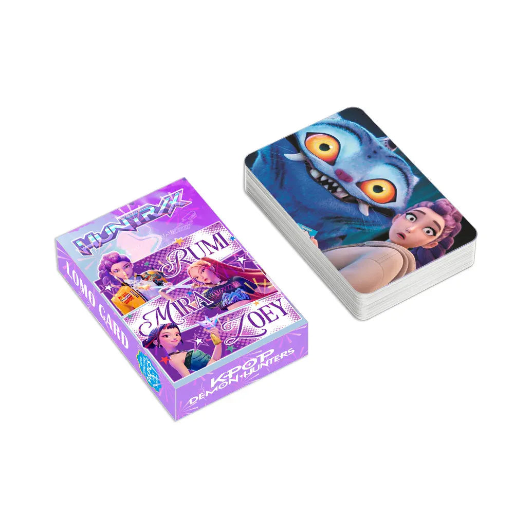 96pcs/Box K-POP Demon Hunter Sticker (36pcs ) + 60pcs LOMO Cards Anime Collectible Set 96pcs/Box K-POP Demon Hunter Sticker (36pcs ) + 60pcs LOMO Cards Anime Collectible Set
