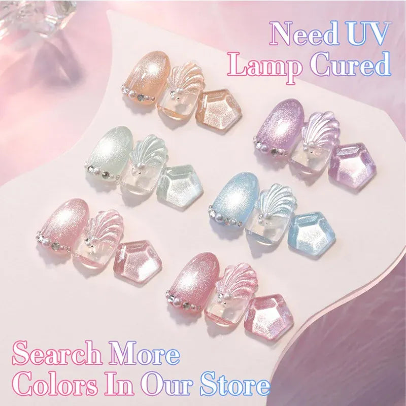 9D Cat's Eye Nail Polish Gel Set with Magnetic Stick Manicure Phototherapy Glue Glitter Cat Eye DIY Semi-permanent Nail Supplies 9D Cat's Eye Nail Polish Gel Set with Magnetic Stick Manicure Phototherapy Glue Glitter Cat Eye DIY Semi-permanent Nail Supplies