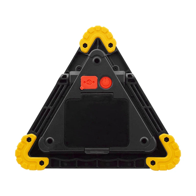 4 Modes Rechargeable Led Emergency Light Warning Hazard Trilight Triangle for Vehicle Breakdown Car Safety Kits Accessories