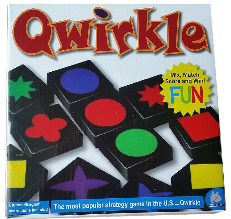 New Children's Educational Toys Qwirkle Wooden Chess