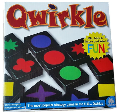 New Children's Educational Toys Qwirkle Wooden Chess