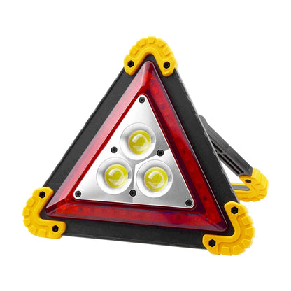 4 Modes Rechargeable Led Emergency Light Warning Hazard Trilight Triangle for Vehicle Breakdown Car Safety Kits Accessories