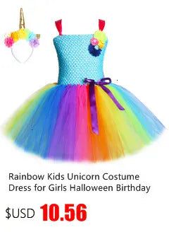 Halloween Evil Queen Costume for Kids Carnival Party Dress Up Outfit Purple Black Witch Costume for Girls Fancy Tulle Tutu Dress