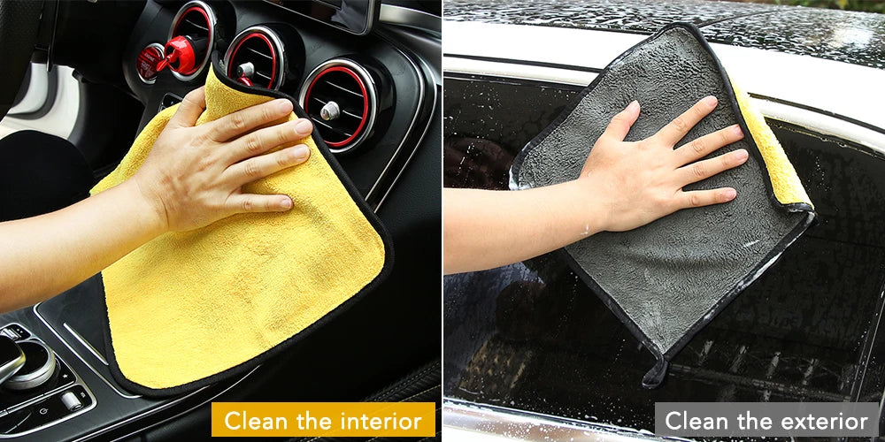 Car cleaning towel wash auto tool Accessories for Volkswagen VW Golf 4 6 7 GTI Tiguan Passat B5 B6 B7 CC Jetta MK5 MK6 Polo