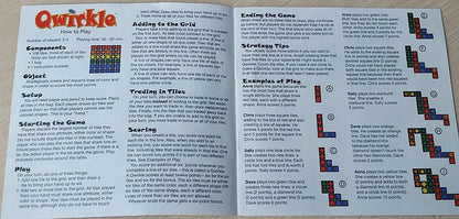 New Children's Educational Toys Qwirkle Wooden Chess