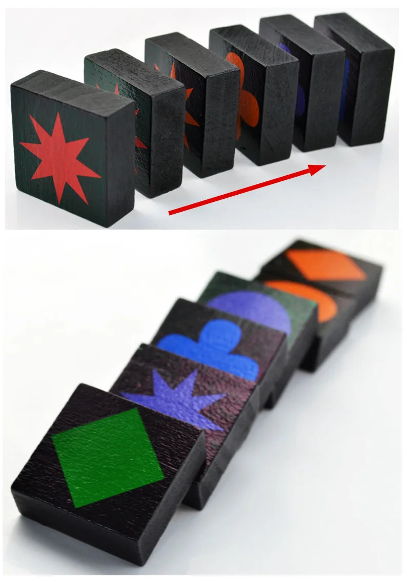 New Children's Educational Toys Qwirkle Wooden Chess