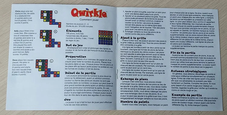 New Children's Educational Toys Qwirkle Wooden Chess