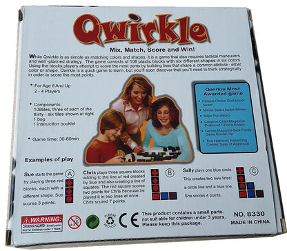 New Children's Educational Toys Qwirkle Wooden Chess