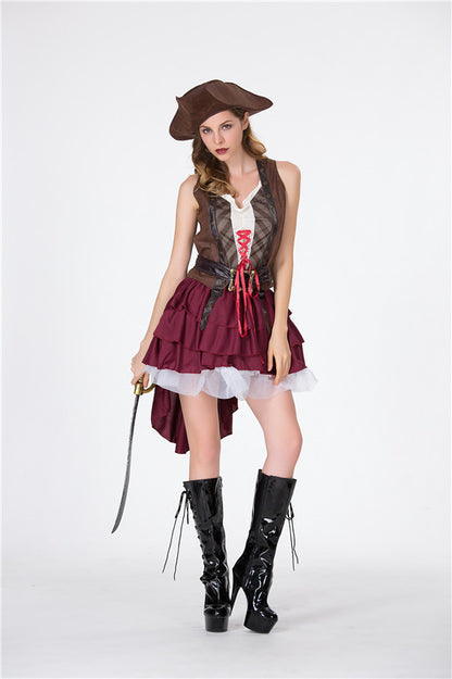 Women's Pirate Costume – Adult Halloween & Cosplay Outfit S–XXL
