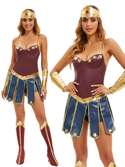 Wonder Woman Greek Goddess Costume – Halloween & Cosplay Set
