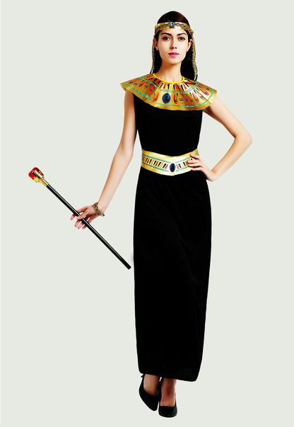 Egyptian Pharaoh Queen Costume – Women's Halloween & Cosplay Set