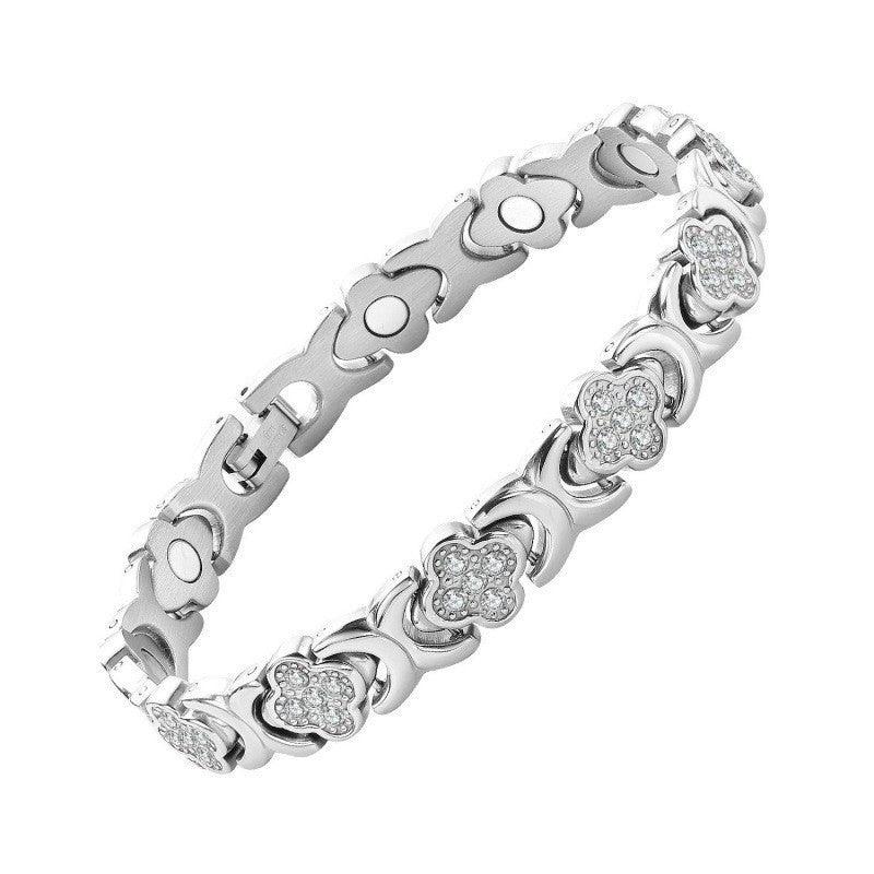 Magnetic Bracelet Watch Chain – Unisex Adjustable Alloy Wristband | 50+ Styles