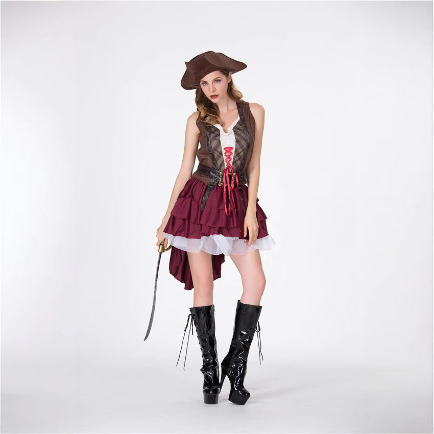 Women's Pirate Costume – Adult Halloween & Cosplay Outfit S–XXL