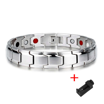 Magnetic Bracelet Watch Chain – Unisex Adjustable Alloy Wristband | 50+ Styles