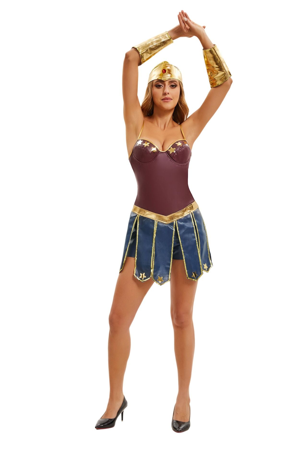 Wonder Woman Greek Goddess Costume – Halloween & Cosplay Set