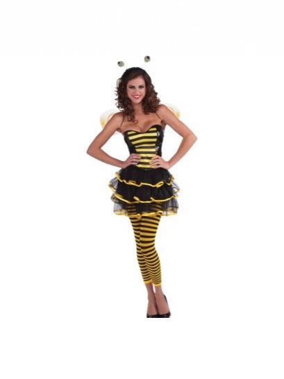 Women's Bee & Ladybug Halloween Costume Set – 5-Piece Cosplay Outfit | S–XXL