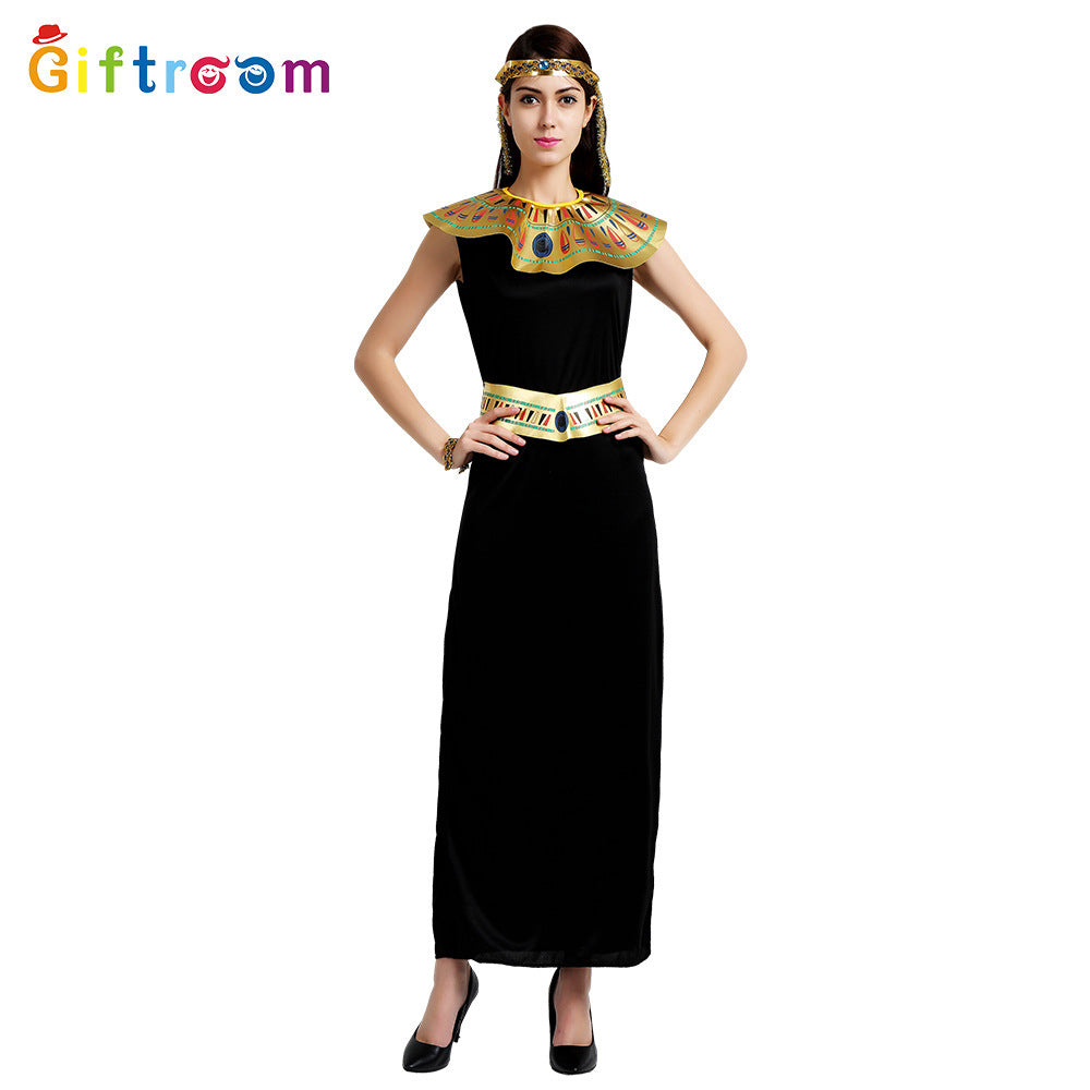Egyptian Pharaoh Queen Costume – Women's Halloween & Cosplay Set