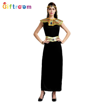 Egyptian Pharaoh Queen Costume – Women's Halloween & Cosplay Set