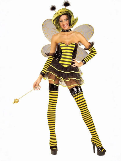 Women's Bee & Ladybug Halloween Costume Set – 5-Piece Cosplay Outfit | S–XXL