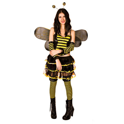Women's Bee & Ladybug Halloween Costume Set – 5-Piece Cosplay Outfit | S–XXL