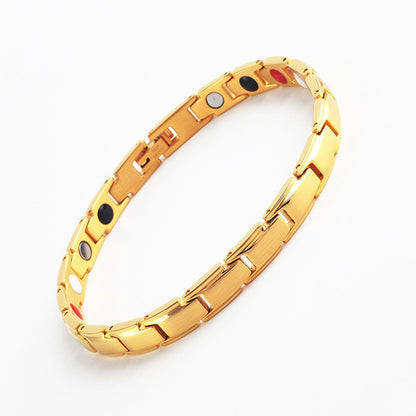 Magnetic Bracelet Watch Chain – Unisex Adjustable Alloy Wristband | 50+ Styles