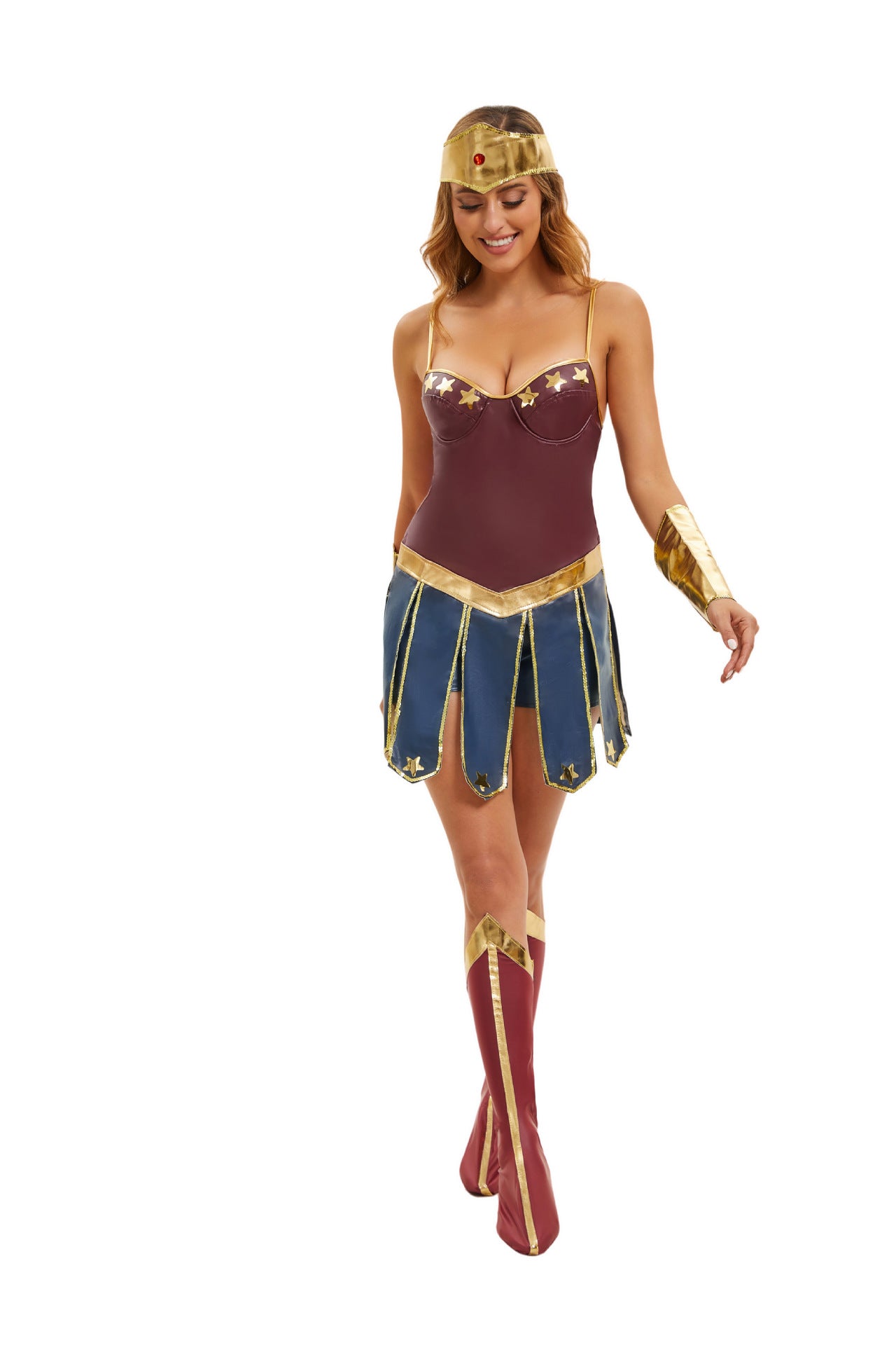 Wonder Woman Greek Goddess Costume – Halloween & Cosplay Set