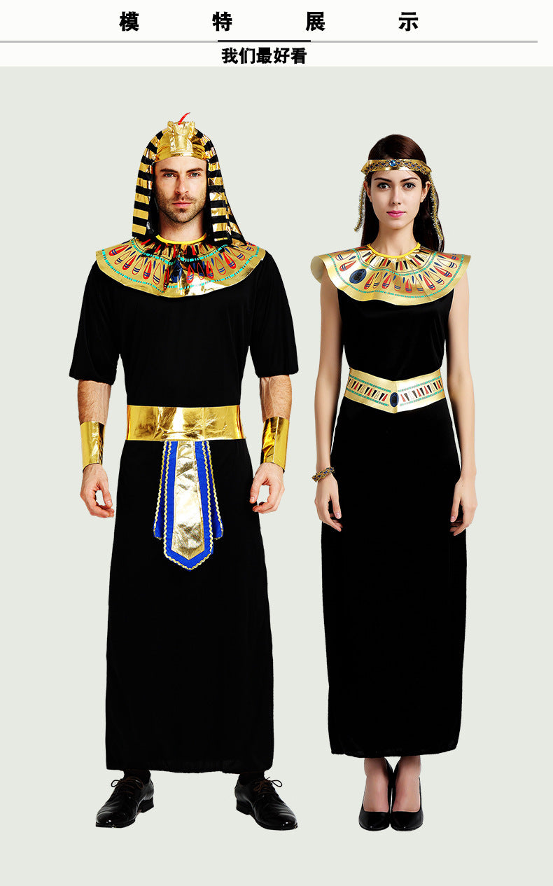 Egyptian Pharaoh Queen Costume – Women's Halloween & Cosplay Set