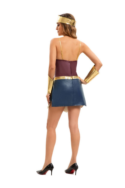 Wonder Woman Greek Goddess Costume – Halloween & Cosplay Set