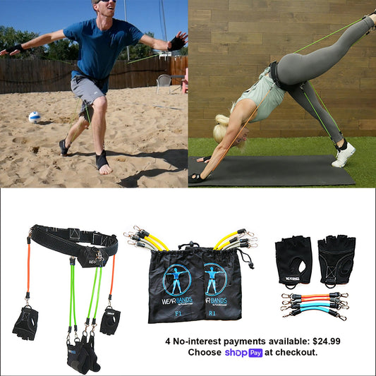 ▪️WearBands Full-body Base System (3 Lower-body Levels, 2 Upper-body Levels)▪️