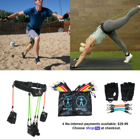 ▪️ WearBands Full-body Pro System - (5 Lower-body Levels, 2 Upper-body Levels)▪️