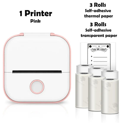 Phomemo T02 Mini Thermal Sticker Printer – Wireless, Inkless & Portable | iOS & Android