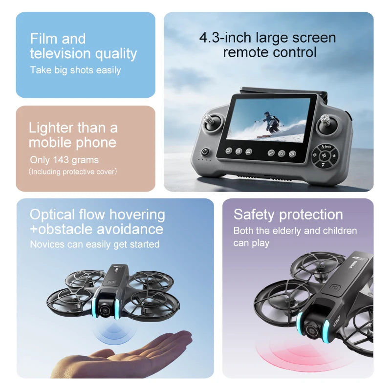 Xiaomi D2 Drone – 8K HD Aerial Camera with Intelligent Obstacle Avoidance