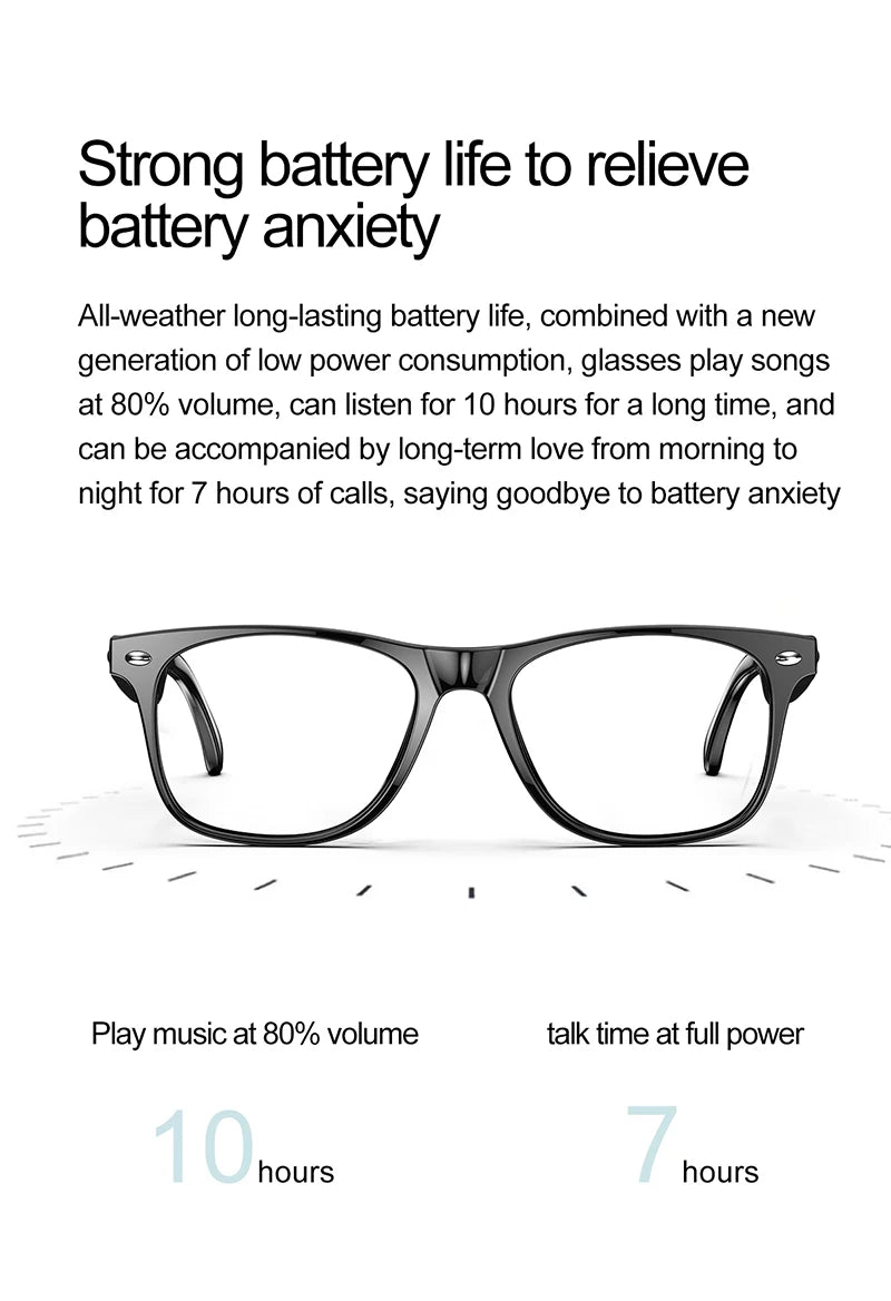 AI Smart Glasses – Real-Time Translation & Smart Wearable Tech for Men & Women