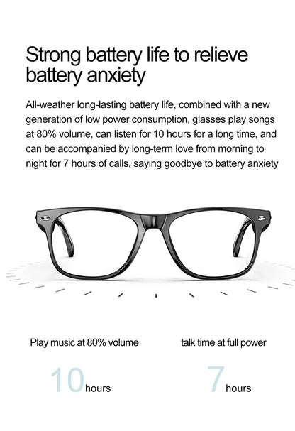 AI Smart Glasses – Real-Time Translation & Smart Wearable Tech for Men & Women