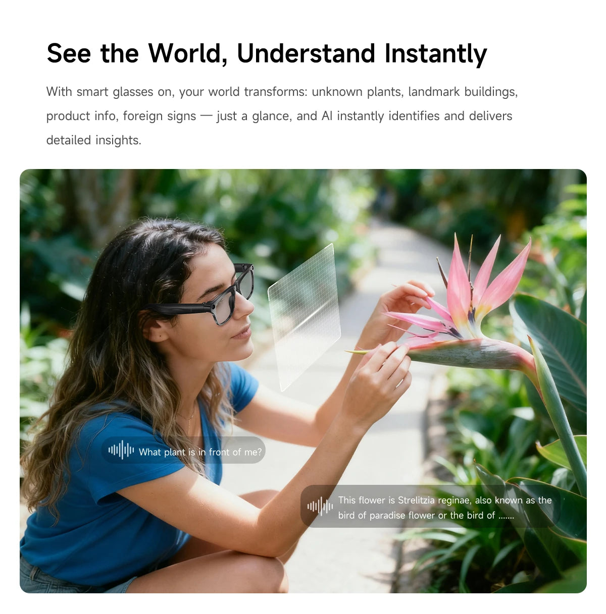Smart Glasses with Camera – 100W HD Recording, High-Fidelity Audio & Wearable Tech