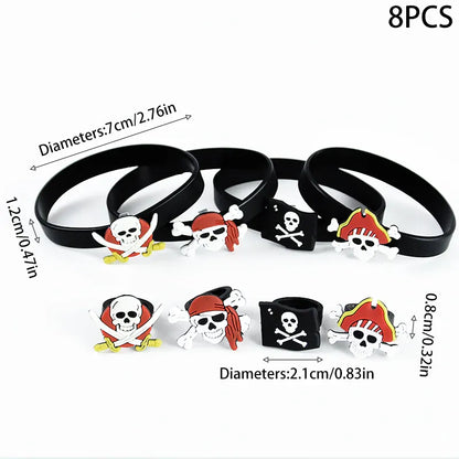 Pirate Party Decoration Kit – Hat, Pistol, Eye Patch & Costume Accessories Set