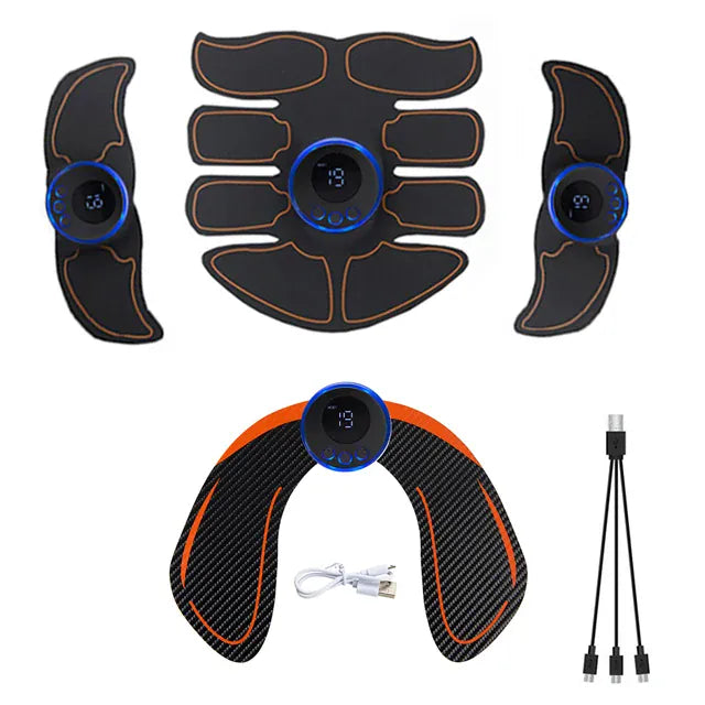 EMS Muscle Stimulator – Electric Massage Trainer for Abs, Arms, Legs & Back