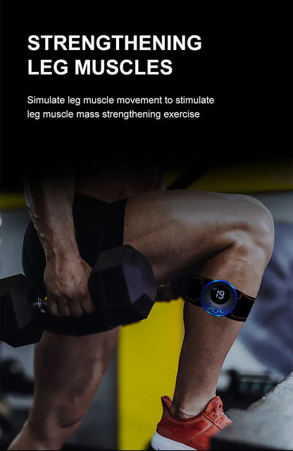 EMS Muscle Stimulator – Electric Massage Trainer for Abs, Arms, Legs & Back