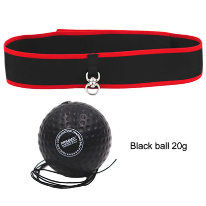 MMA Boxing Speed Ball Head-Mounted Pu Training Hand Eye Reaction Home Sandbag Fitness Equipment Gym Muay Thai Fighting Pressure
