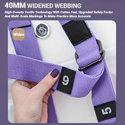 Aerial Yoga Strap – Adjustable Door-Mount Pull Rope for Yoga, Stretching & Splits Training