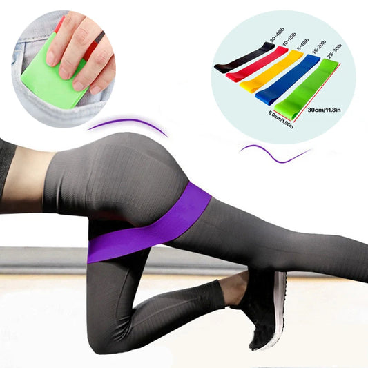 5pcs Yoga Pilates Resistance Band