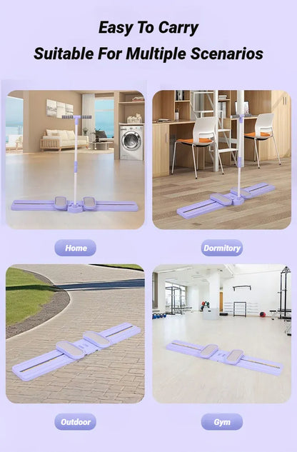 Unisex Leg Fitness Equipment For Thigh Exercises, Foldable Ski Machine Suitable For Various Scenarios.
