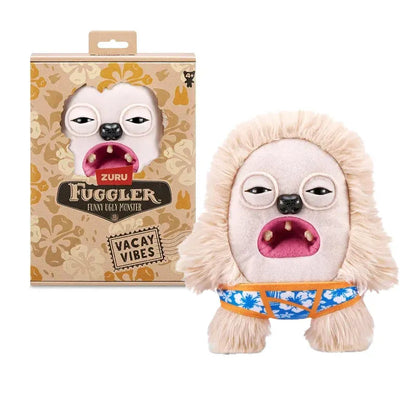 Hot Fuggler Funny Ugly Monster Doll Old Tooth Plush Budgie Fuggler Edition Stuffed Doll Toys Collectible Gifts