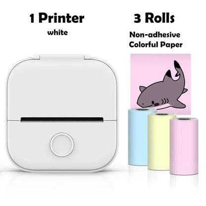 Phomemo T02 Mini Thermal Sticker Printer – Wireless, Inkless & Portable | iOS & Android