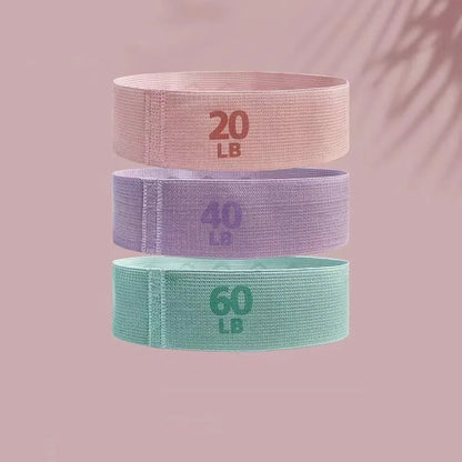 2025 Fabric Elastic Bands Fitness Resistance Bands Yoga Pilates Hip Circle Expander Bands Gym Training Home Workout Equipment
