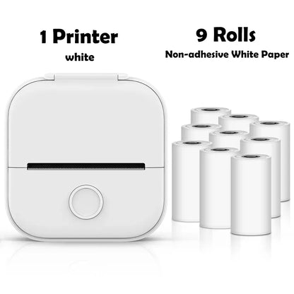 Phomemo T02 Mini Thermal Sticker Printer – Wireless, Inkless & Portable | iOS & Android
