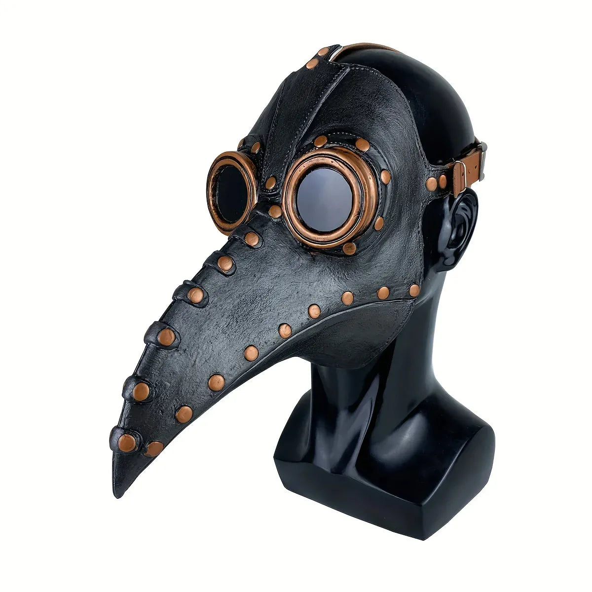 Bird Beak Mask Authentic Plague Doctor Steampunk Halloween Cosplay Accessory Natural Latex Costume Parties Halloween Costumes