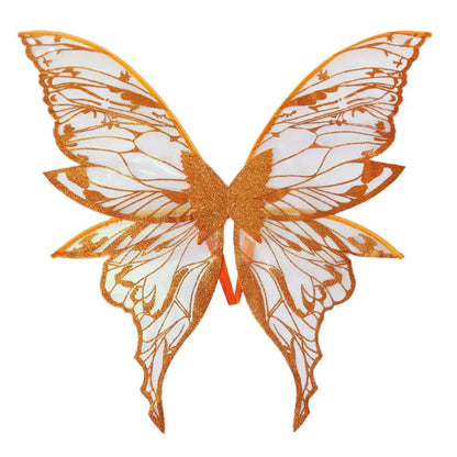 Sparkling Fairy & Angel Wings – Organza Costume Wings for Halloween, Dress-Up & Parties | 10 Colors