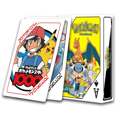 Pokemon Poker playing cards board games child kids toys Children toy deck card game set Cute Cartoon Pikachu Charizard Poke Ball Pokemon Poker playing cards board games child kids toys Children toy deck card game set Cute Cartoon Pikachu Charizard Poke Ball
